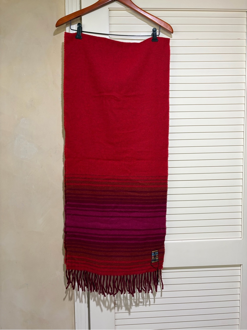 CBM Italy wool blend scarf